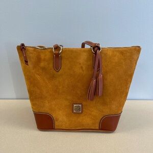 Dooney & Bourke Tan and Brown Tote